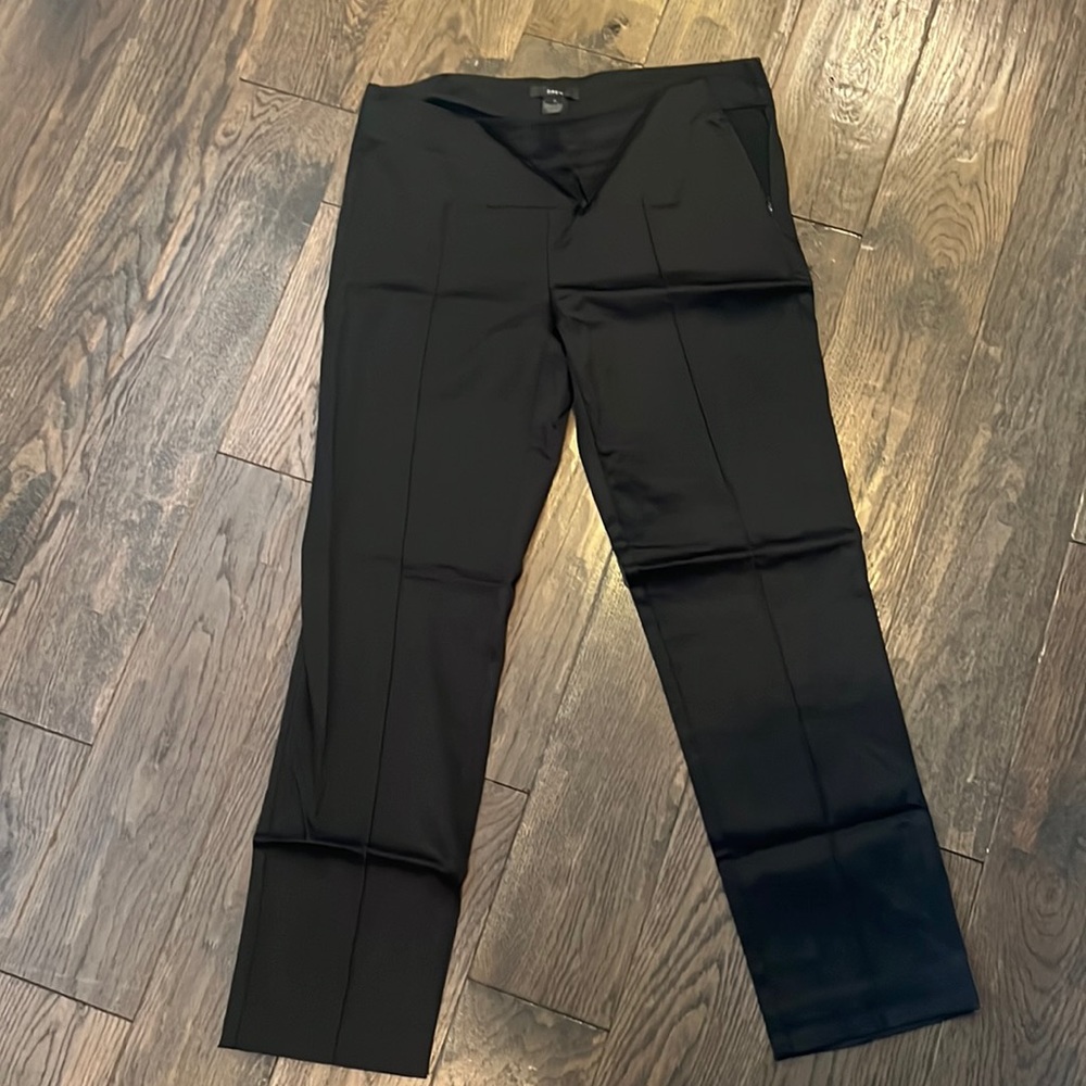 Satin like Black Pants